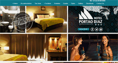 Desktop Screenshot of hotelportaodiaz.co.za